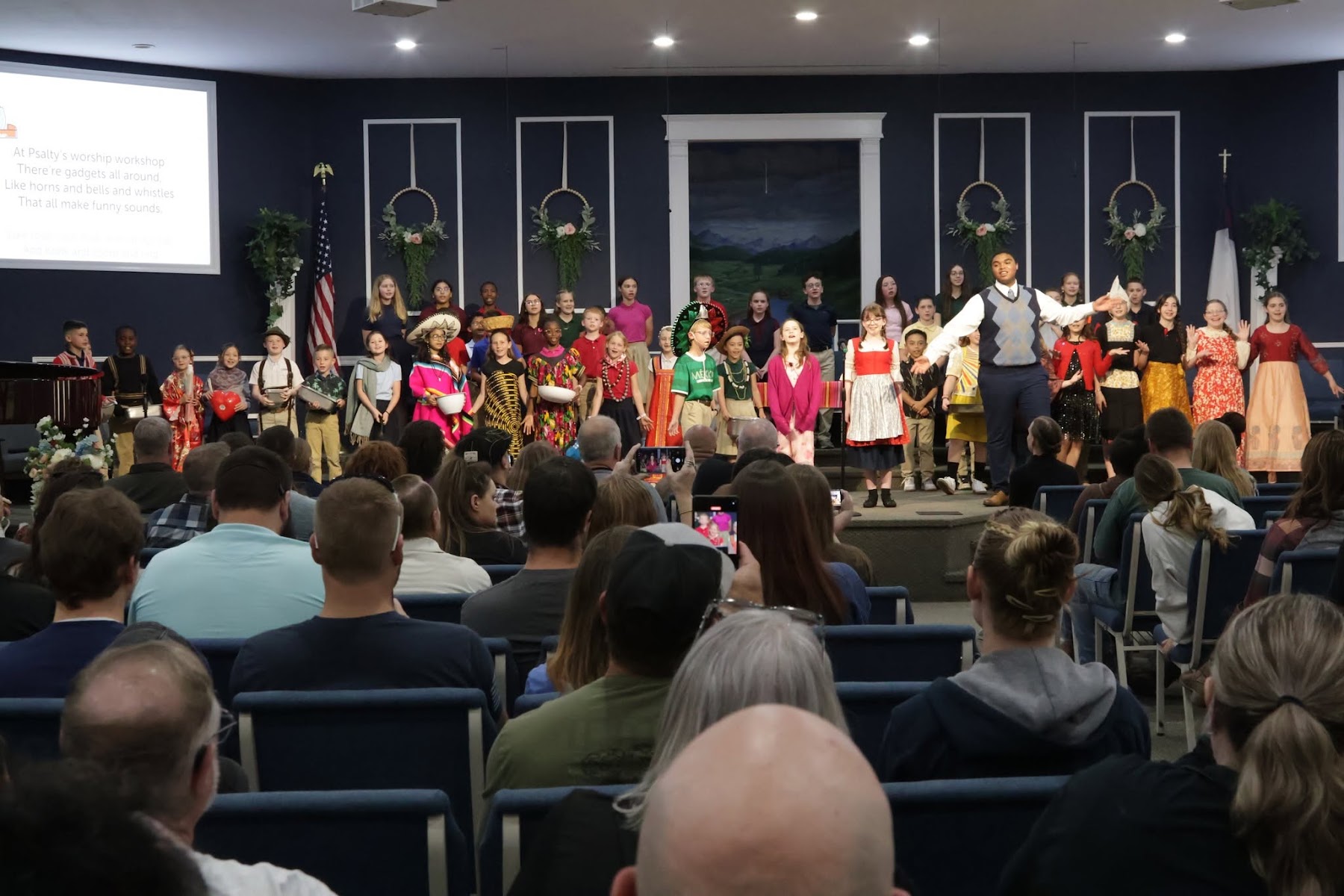 Maranatha students performing together