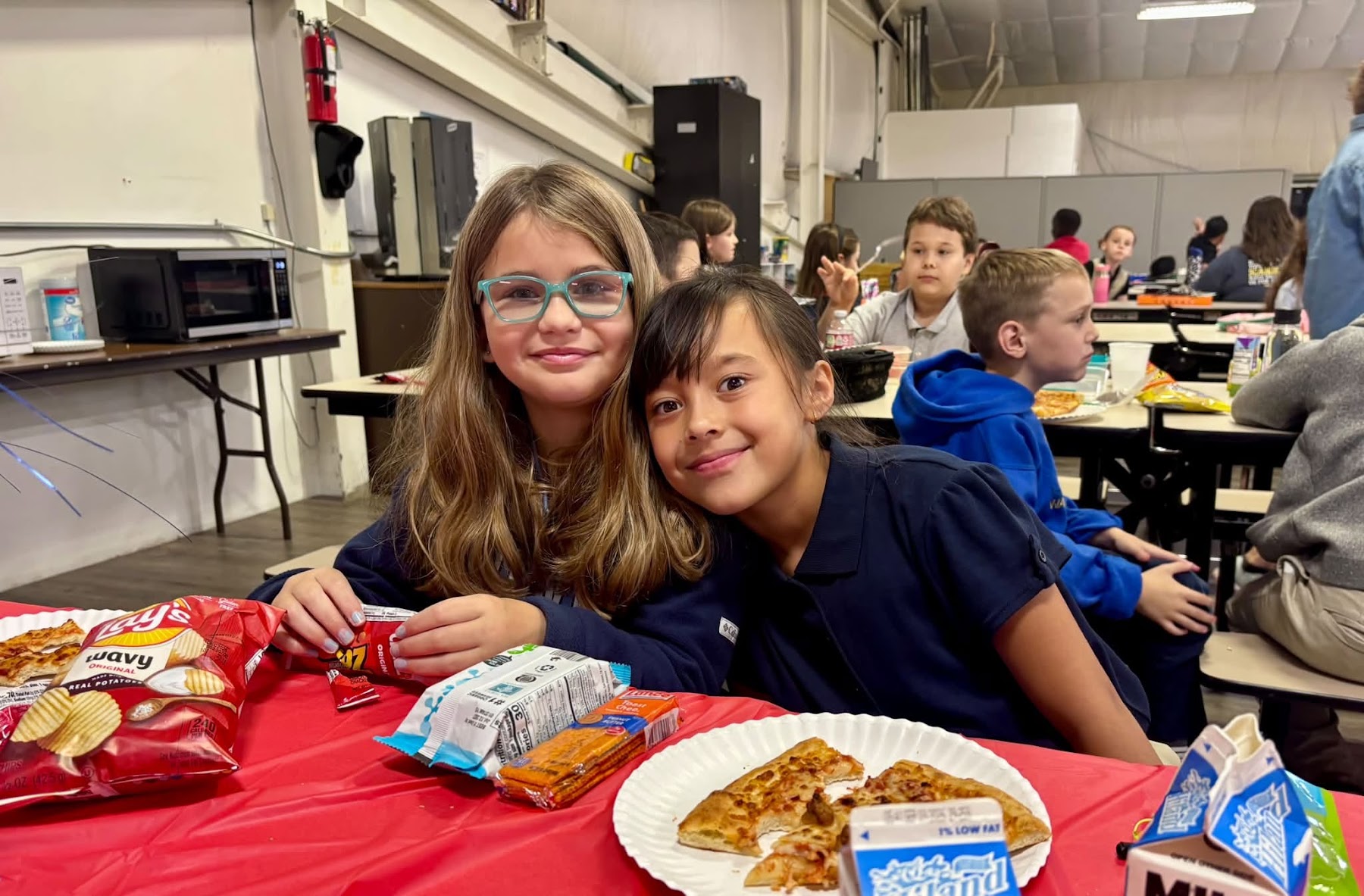 Maranatha friends sharing lunch together